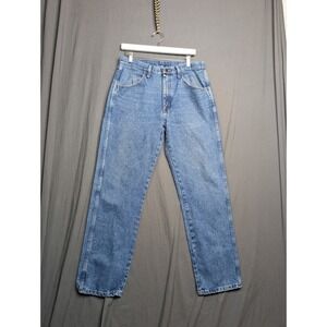 Rustler Men's Jeans Mens 33x32 Blue Regular Fit Straight Leg